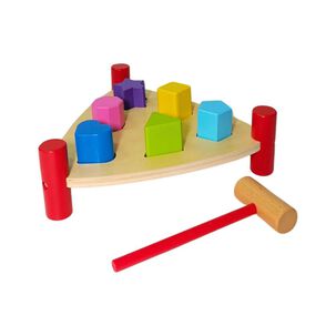 Juguete De Encaje Martillo De Figuras Geom&eacute;tricas