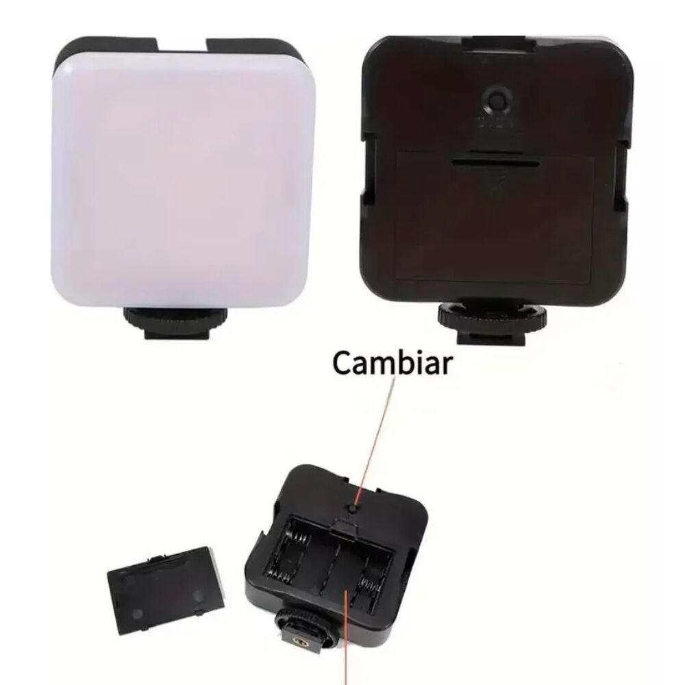 Mini Luz Led Con Clip Para Selfies Celular Tablet Laptop image number 2.0