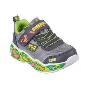 Zapatilla Infantil Ni&ntilde;o Skechers Play Scene Grafito