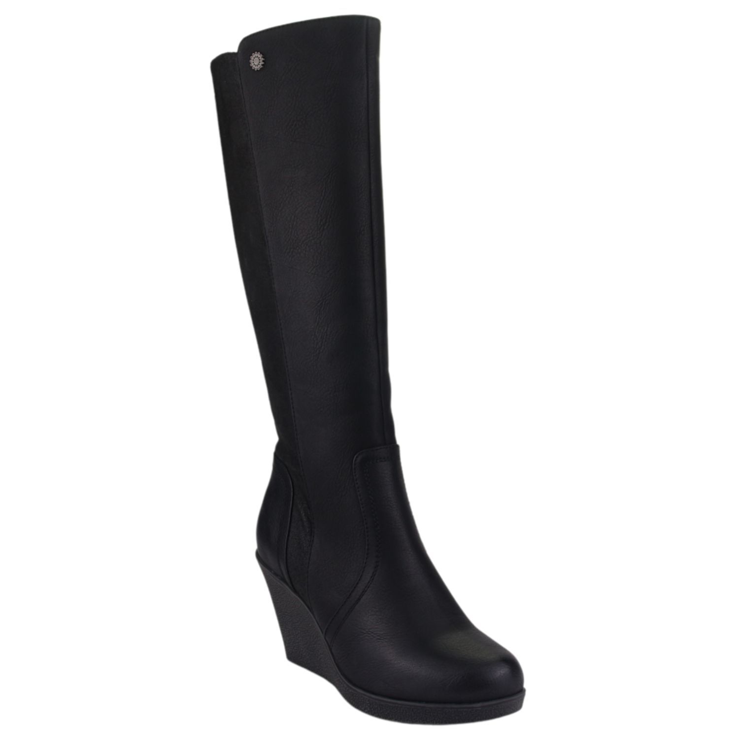 Bota Chalada Mujer Wedge-40 Negro Casual image number 2.0