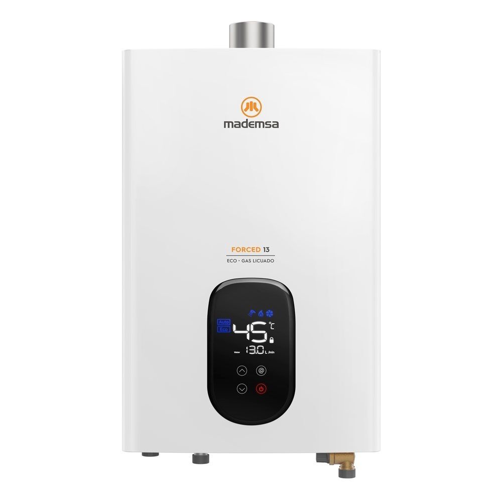 Calefont Gas Licuado 13 Litros Tiro Forzado Forced 13 Eco image number 0.0