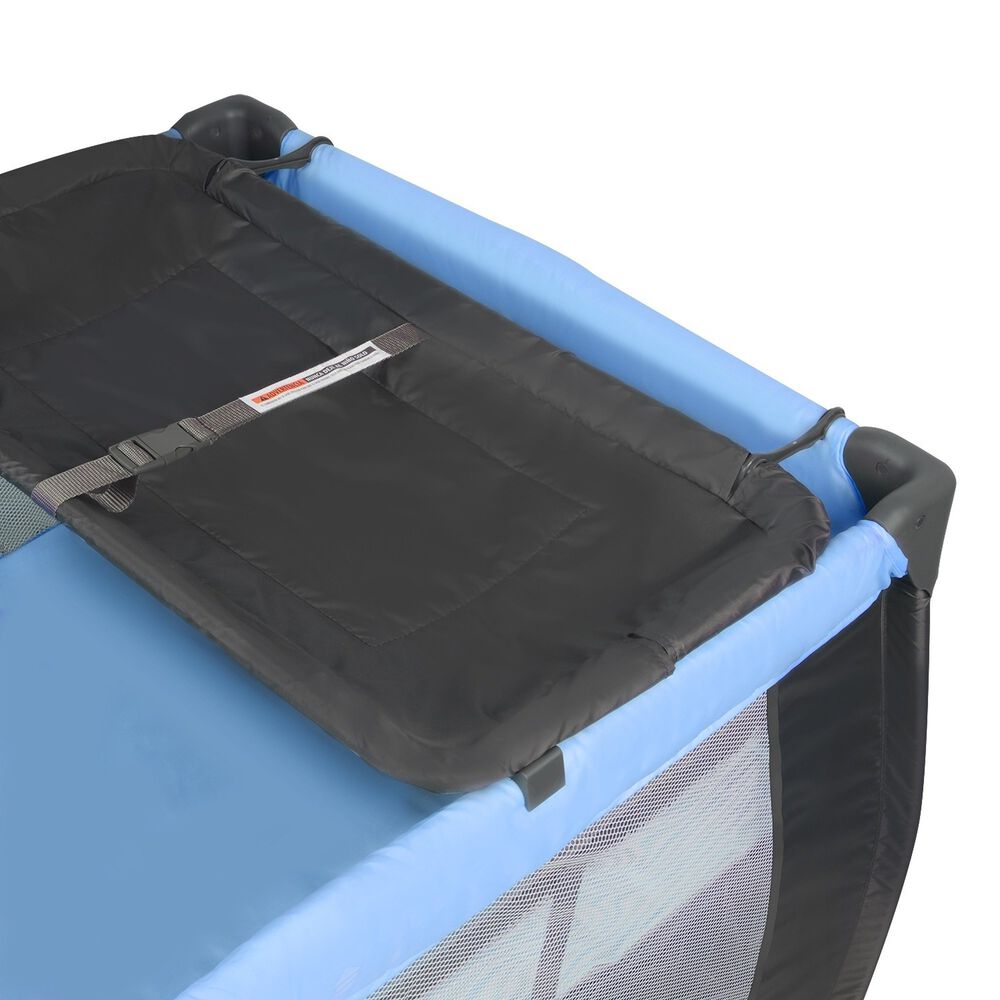 Cuna Playard Lyra Blue + Colch&oacute;n De Viaje Plegable image number 6.0