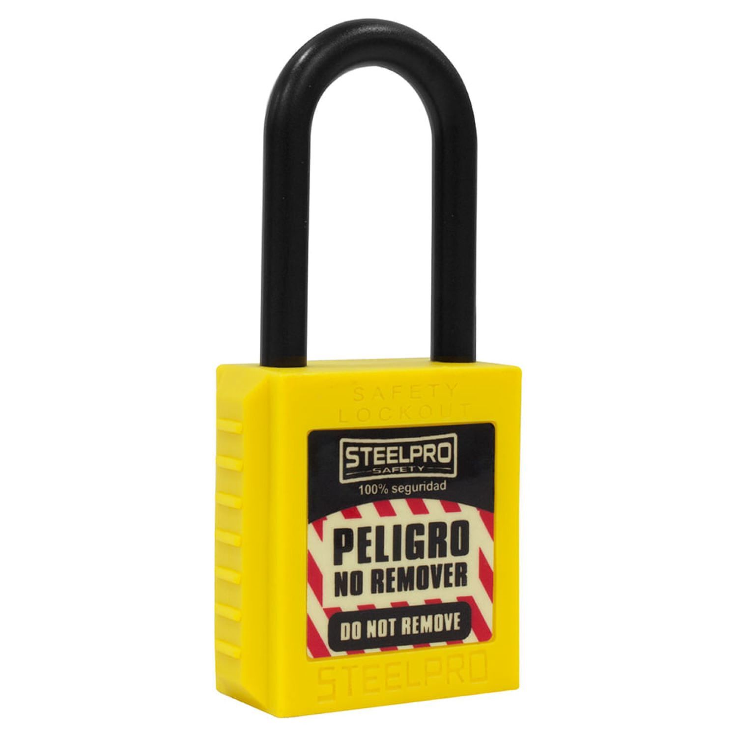 Candado Steelpro Diel&eacute;ctrico Amarillo image number 1.0