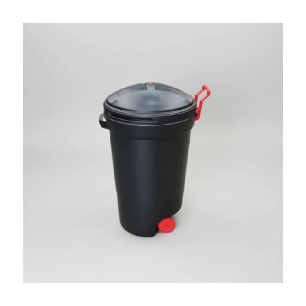 Basurero Contenedor Tacho Redondo Con Rueda 125 Litros image number 2.0