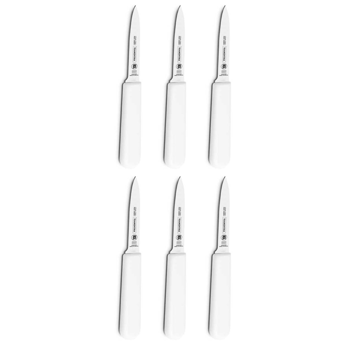 Set 6 Cuchillos Mondador Tramontina 3 Pulgadas Profesional image number 0.0