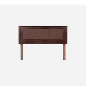 Cama Europea Rosen Indie / 2 Plazas / Base Normal + Respaldo Rachel