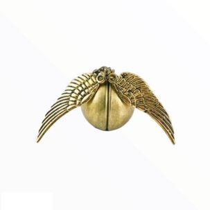 Collar Relicario Snitch Dorada Harry Potter Always