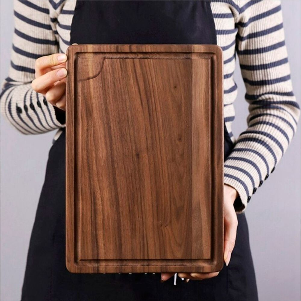 Tabla Cortar Madera 38 Cm Profesional Para Carne Y Verduras image number 2.0