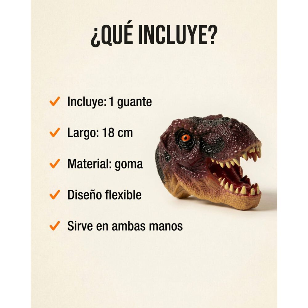 Guante Tiranosaurio Rex image number 3.0