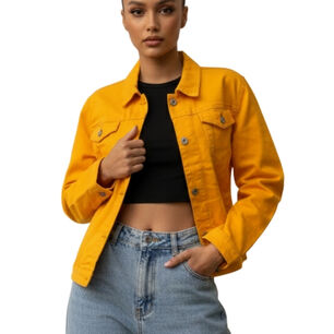 Chaqueta Mezclilla New Clasic Mujer
