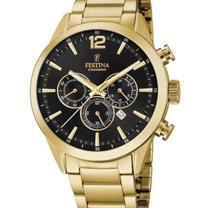 Reloj F20633/3 Festina Negro Hombre Timeless Chronograph
