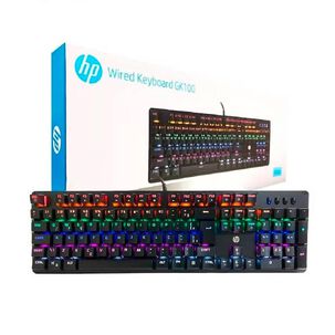 Teclado Mec&aacute;nico Retroiluminado Hp Gk100
