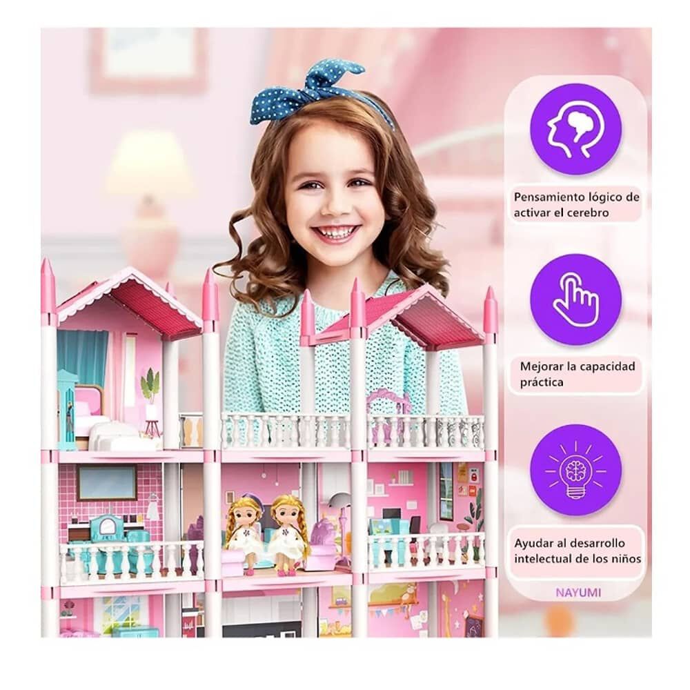 Casa De Mu&ntilde;ecas Rosada image number 5.0