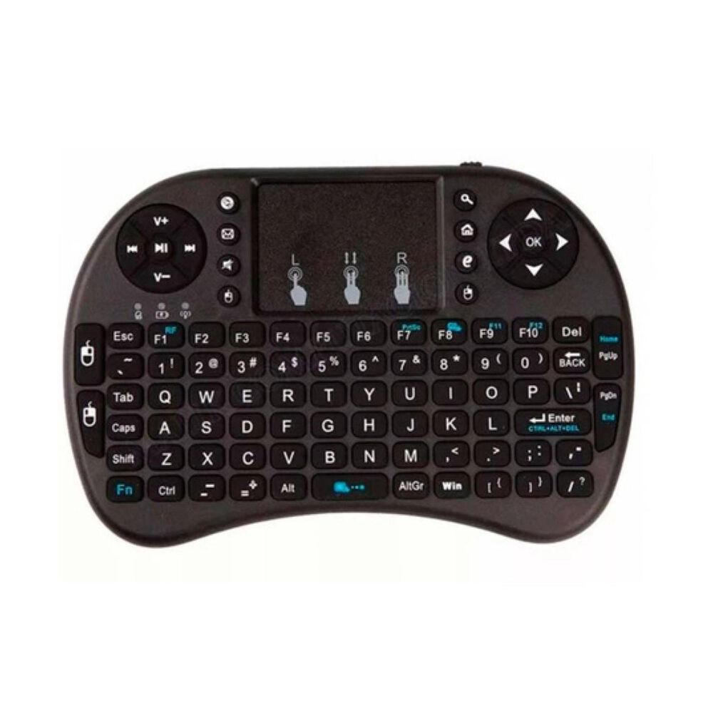 Teclado Inalambrico Mini Teclado Para Smart Tv Negro image number 0.0