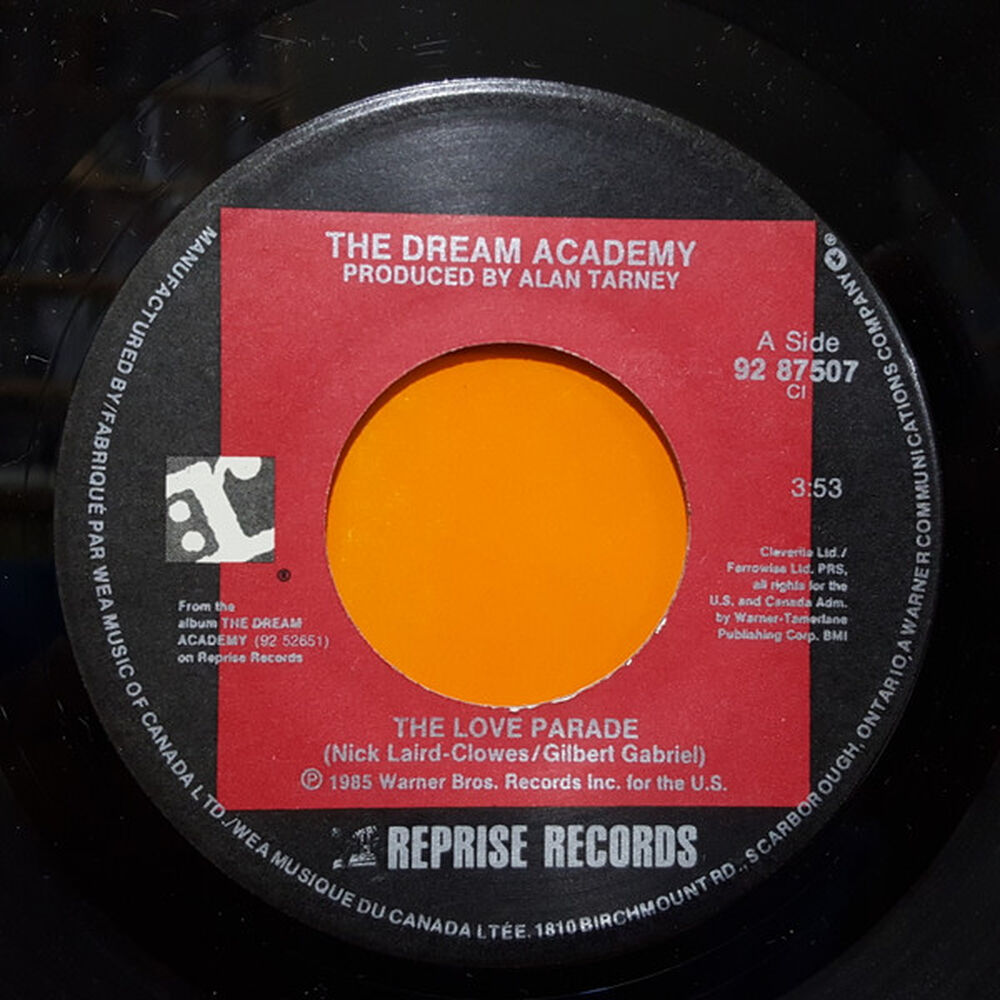Dream Academy - The Love Parade | 7" Single Vinilo Usado image number 1.0