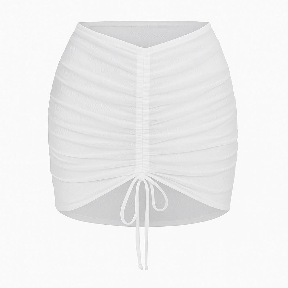 Falda Pareo Transparente Con Cordon Delantero image number 1.0