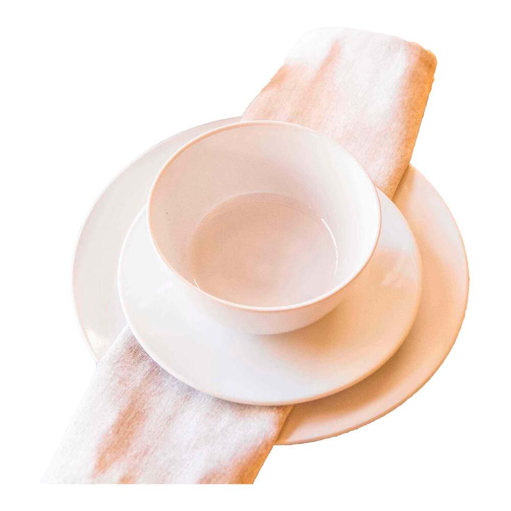 Juego De Vajilla Deco Express Set 16 Pcs Loza Ceramica Blanco / 16 Piezas / 4 Personas image number 3.0