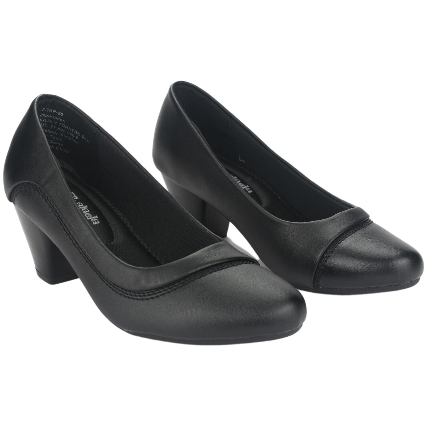 Zapato Dorette Mujer Tap-25 Negro Casual image number 4.0