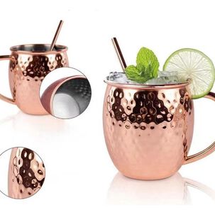 Set 2 Mugs Cobre Moscow Mule Mojito Bar Tragos