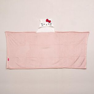 Manta Capucha 3d 70x150cm Kitty
