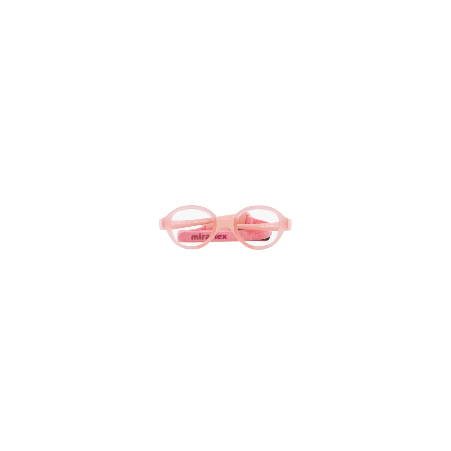 Lentes &Oacute;pticos Rosa Con Correa Miraflex Para Ni&ntilde;os image number 0.0