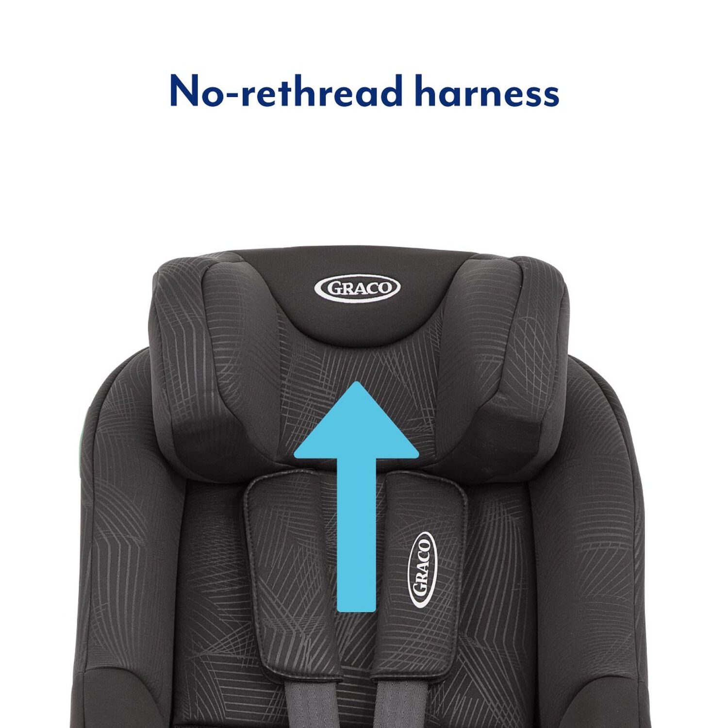 Silla De Auto Convertible 2en1 Extend Lx R129 Midnight Graco image number 2.0