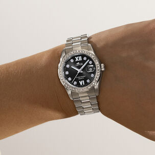 Reloj 18933/4 Lotus Negro Mujer The Ambassadors Collection