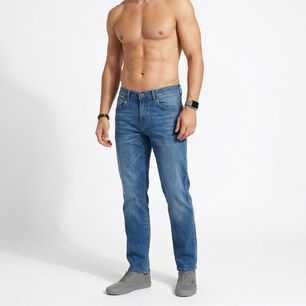 Pantalon Jeans Termico Regular Hombre