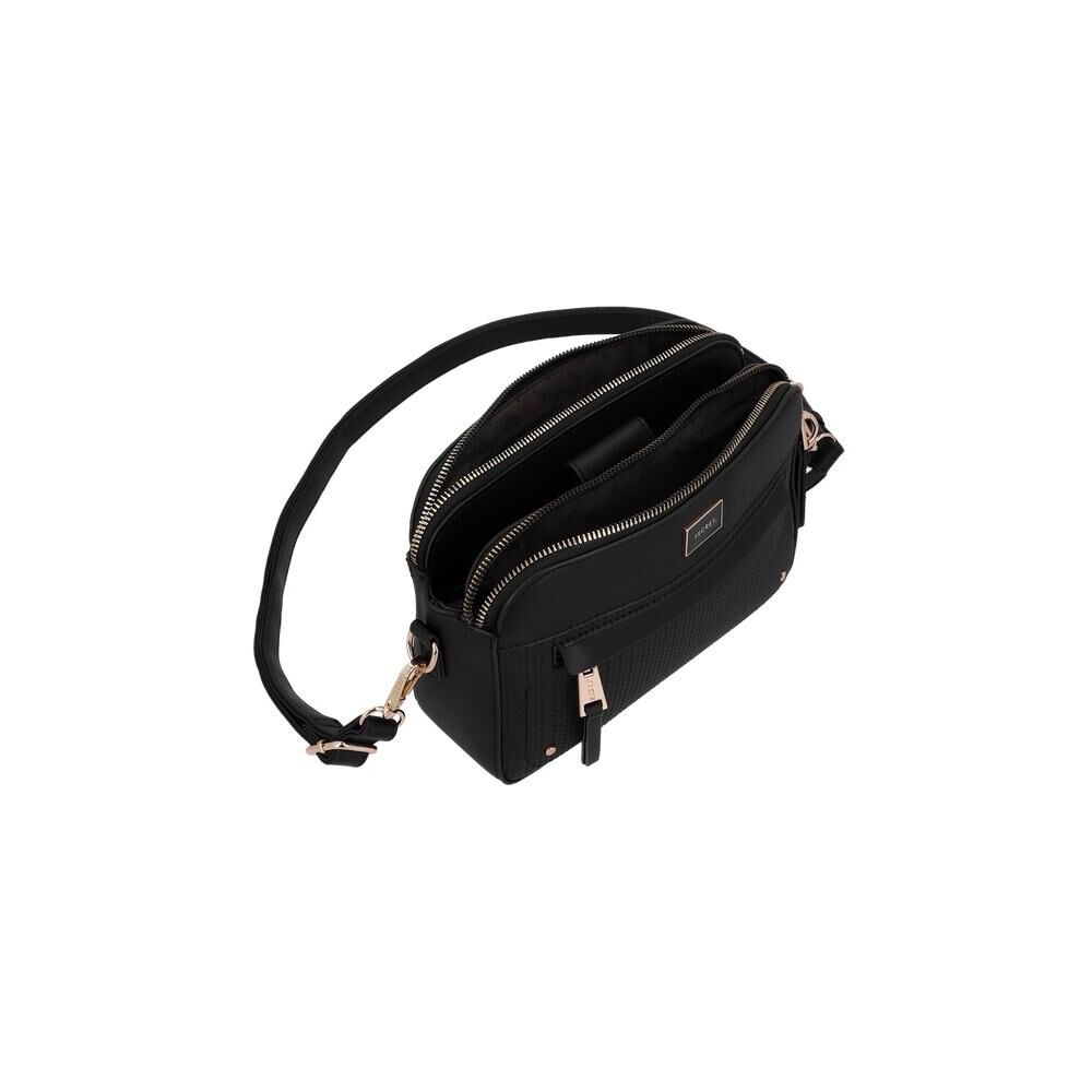 Bandolera Secret Akraness St6 S Negro image number 3.0