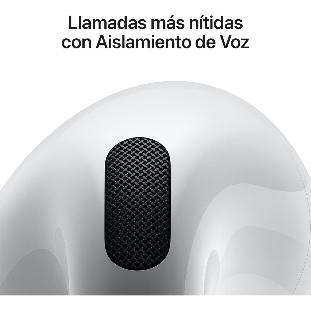 Audífonos Bluetooth Apple Airpods 4 image number 4.0