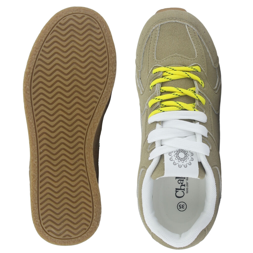 Zapatilla Mujer Chalada Nova-1 Beige Urbano image number 6.0