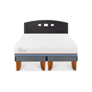 Cama Europea Cic Excellence Plus / 2 Plazas / Base Dividida + Respaldo