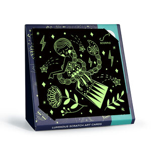 Scratch Art Card, Brilla Constelaciones Mideer