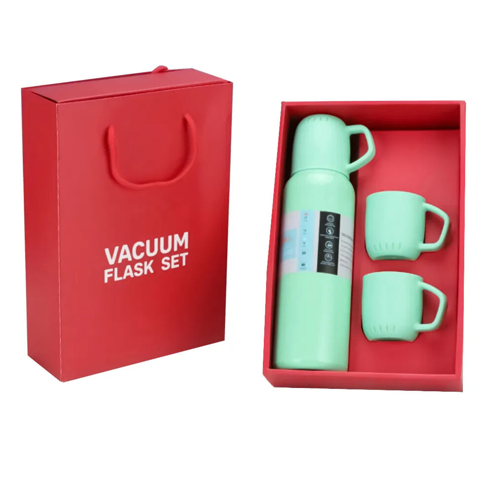 Termo Inoxidable Caliente Fr&iacute;o 500 Ml + 3 Vasos image number 0.0