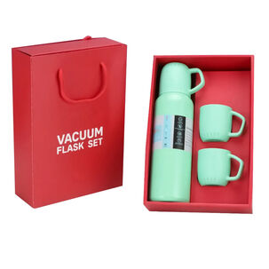 Termo Inoxidable Caliente Fr&iacute;o 500 Ml + 3 Vasos