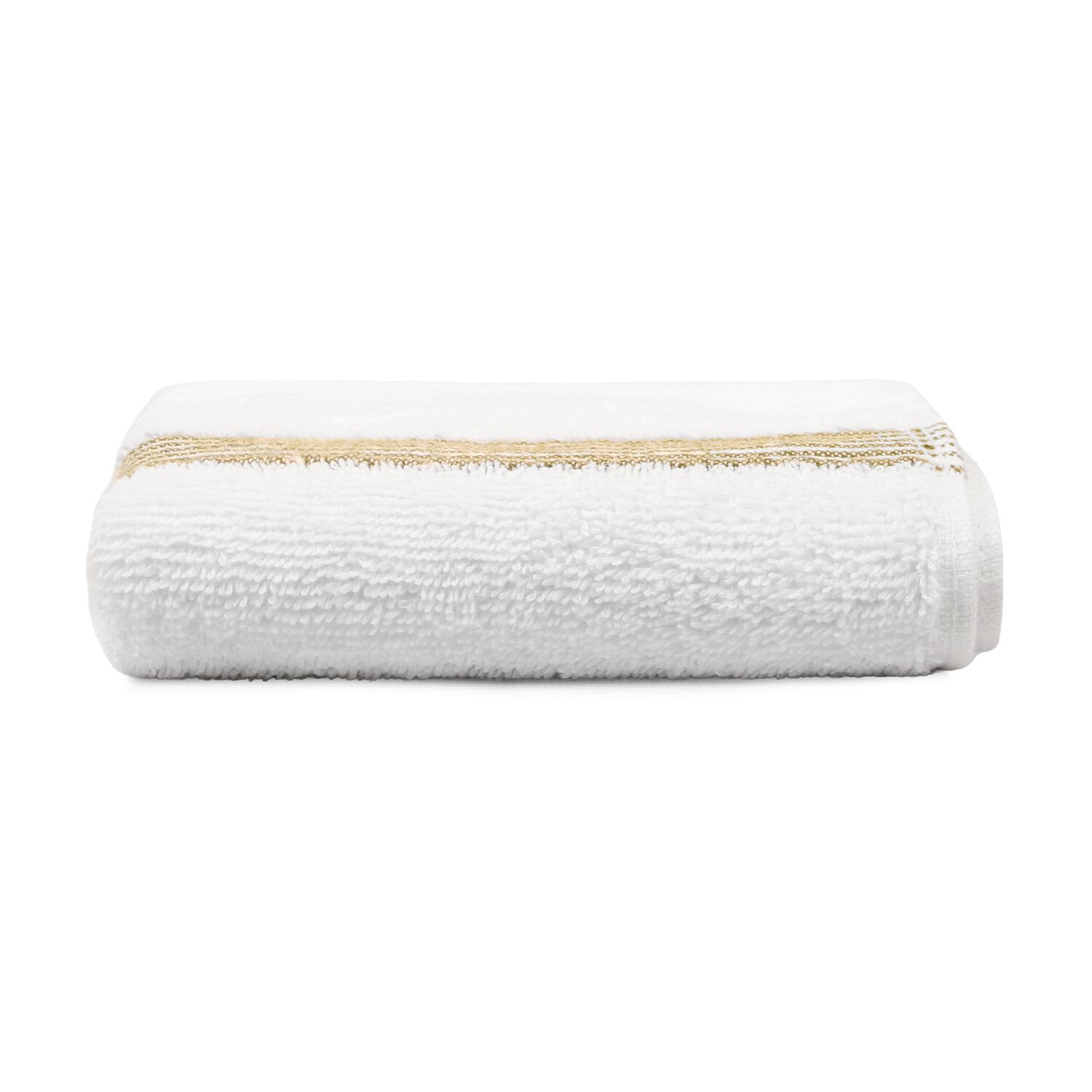 Toalla De Cara Mav Nautica 100% Algod&oacute;n Suave 30x50cm Blanca-verde image number 2.0