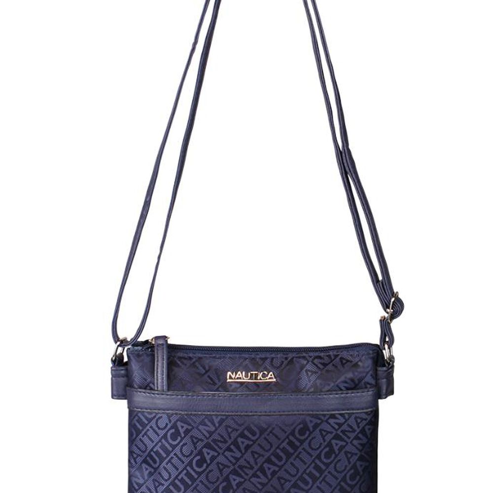 Cartera Cruzada Leeway Azul Marino Nautica image number 0.0