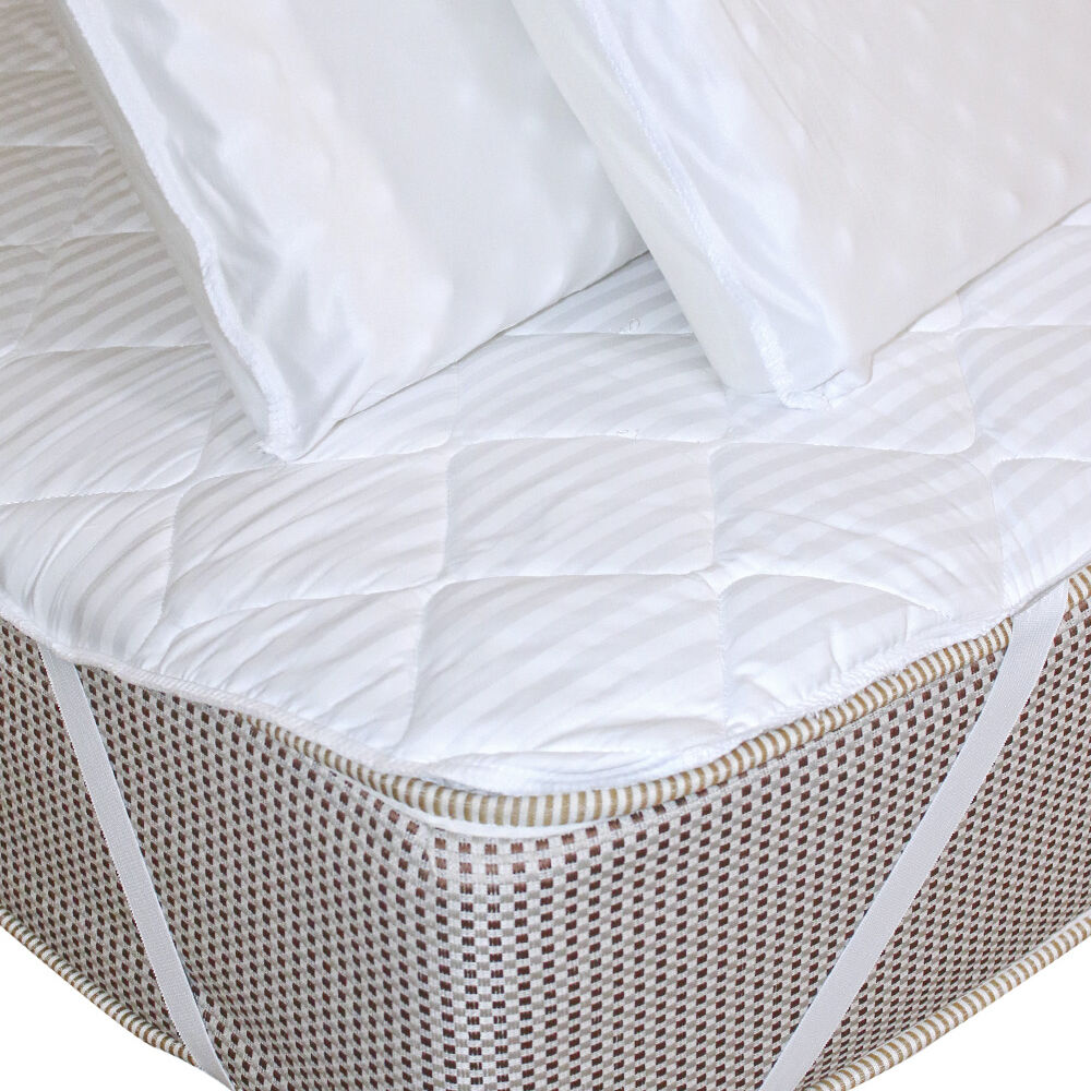 Cubrecolchon Arthome Blanco 1 Plaza image number 0.0