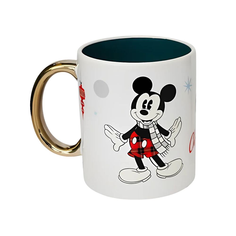 Tazon De 330ml Diseño Navideño Raton Dibujo Animados Ceramica image number 1.0