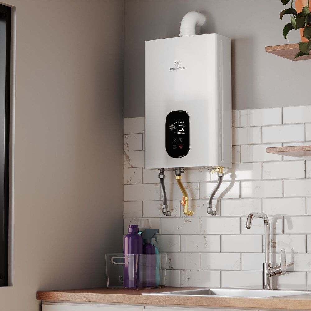 Calefont Mademsa Electrico Ionizado 13 Litros Gas Natural Forced Eco Gn image number 6.0