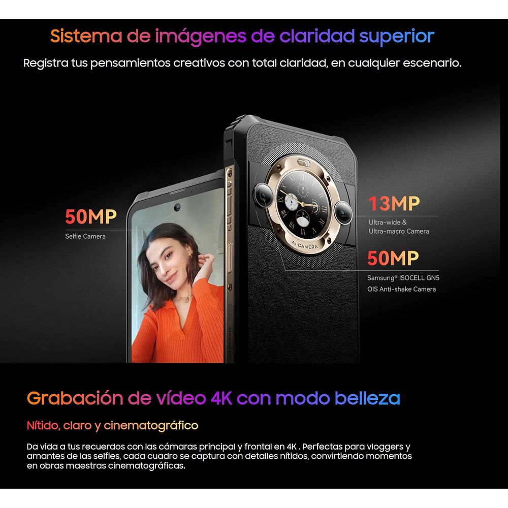 Blackview Bl9000 Pro - C&aacute;mara T&eacute;rmica, Killer Cat S62 Pro image number 9.0