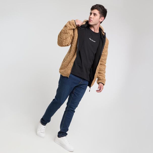 Jeans Lavado Tiro Medio Skinny Hombre Skuad