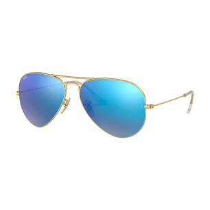 Lentes De Sol Aviator Blue Flash Ray-ban