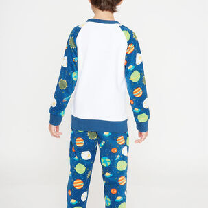 Pijama Polar Niño Azul 64.197m-azu Kayser
