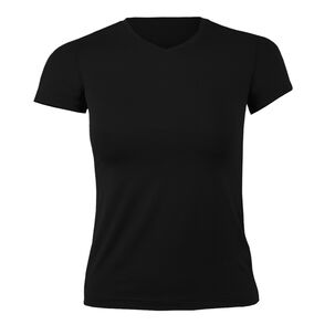 Polera Dry Fit Manga Corta Cuello V Urocyon Mujer