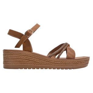 Sandalia Mujer Bruno Rossi Brm0491 Camel