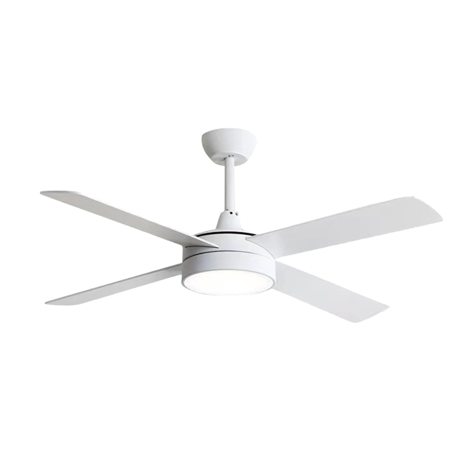 Ventilador De Techo 4 Aspas Blanco Luz Led image number 0.0
