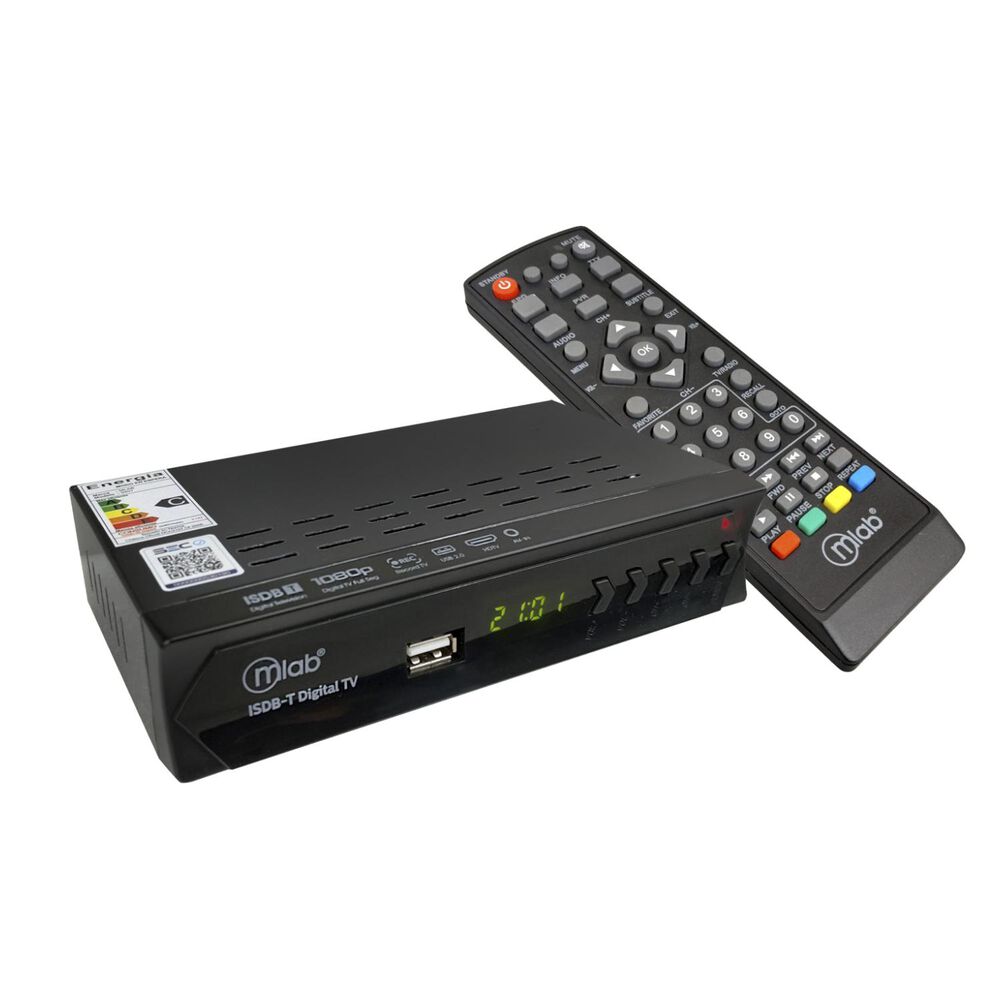 Decodificador De Señal Tv Digital Hd 1080p Isdb-t 9407 image number 0.0