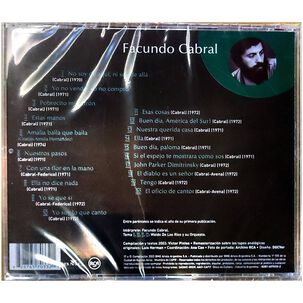 Facundo Cabral - Inolvidables Rca: 20 Grandes Exitos | Cd