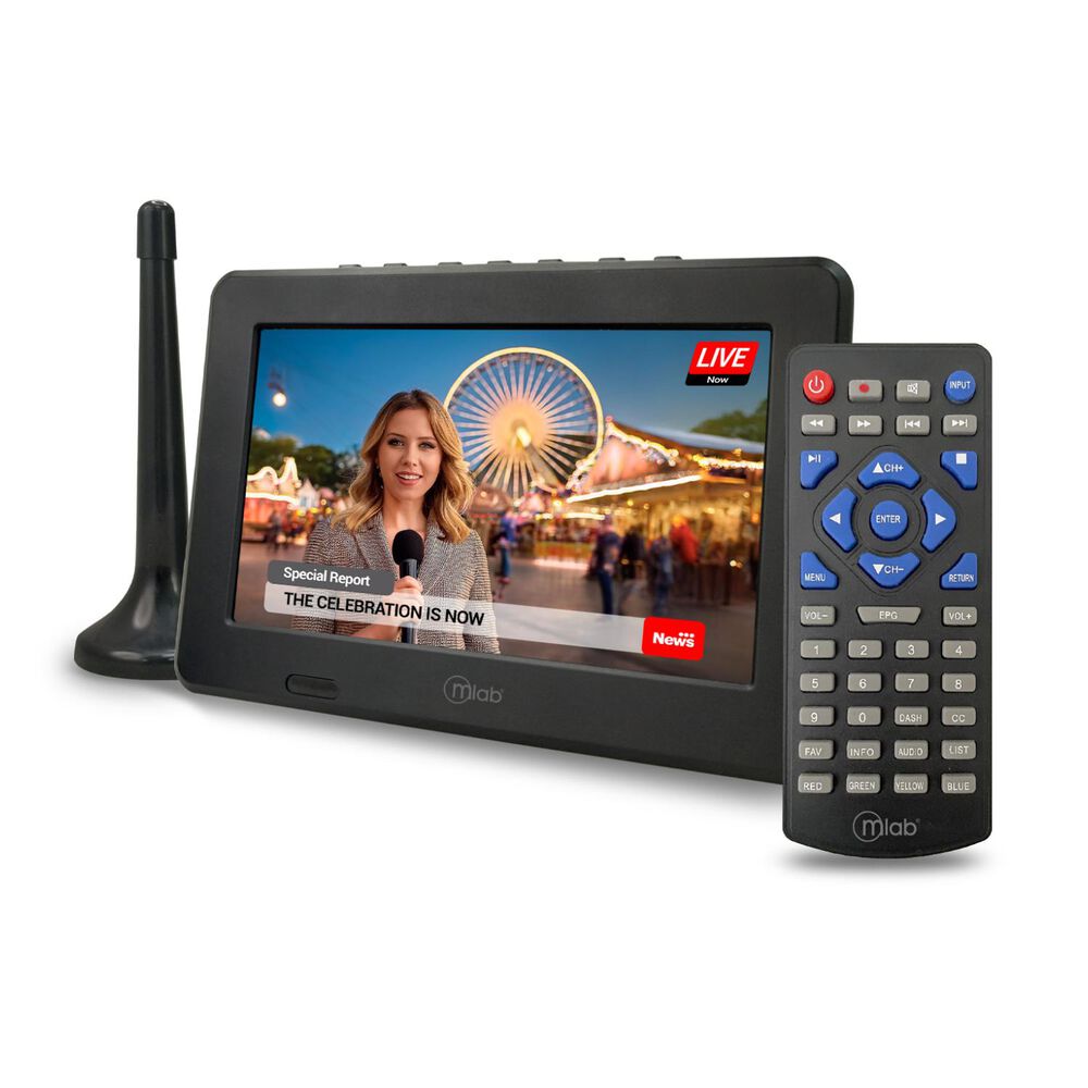 Mini Tv Digital Portatil Hd 1080p 4w Isdb-t 9412 image number 1.0